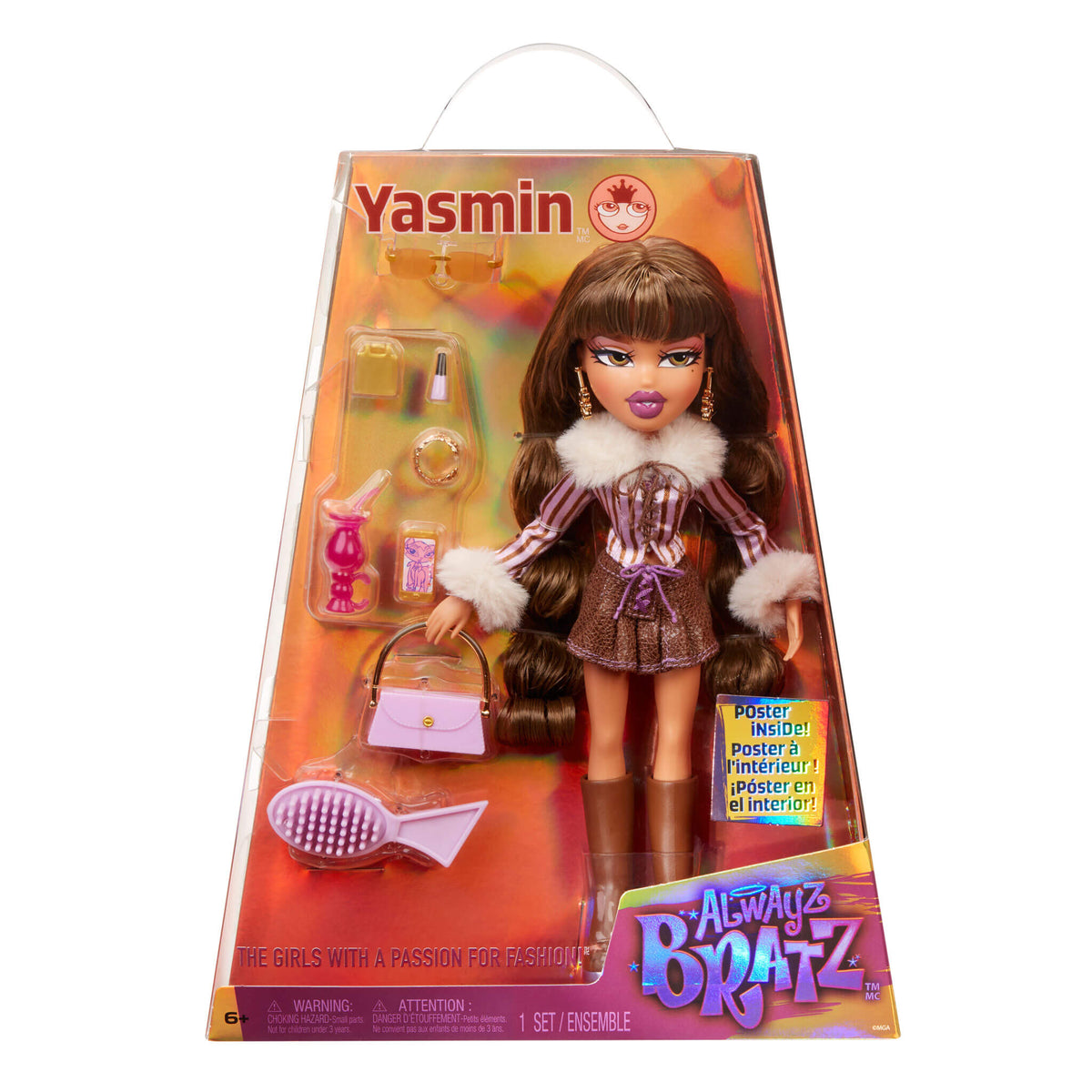 Alwayz Bratz Yasmin Fashion Doll With 10 Accessories alwayz-bratz-yasmin-fashion-doll-with-10-accessories