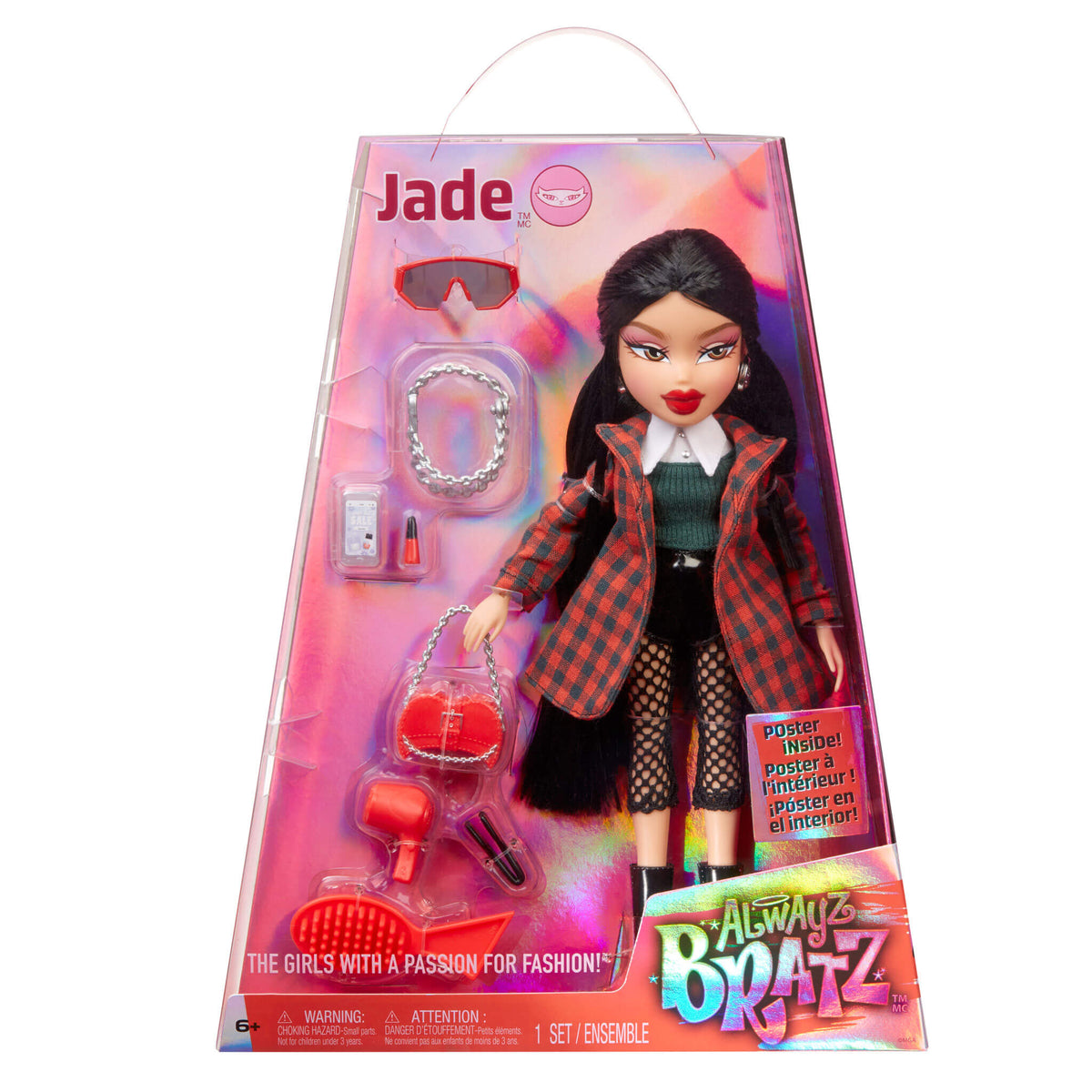 Alwayz Bratz Jade Fashion Doll with 10 Accessories