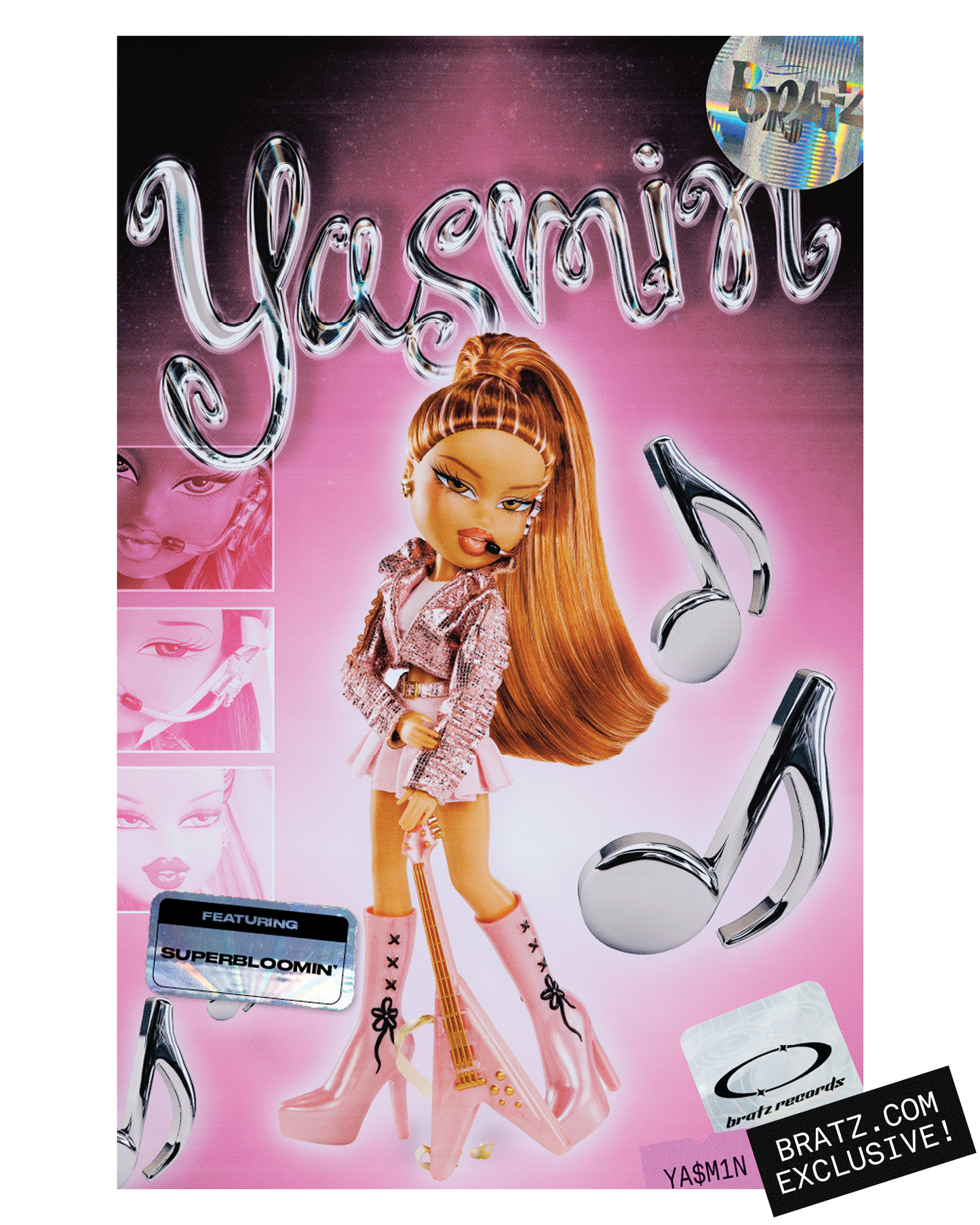 Bratz.com Exclusive Yasmin Pop Starz Poster
