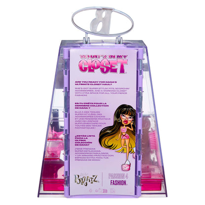 whatz in my closet playset and doll back packaging