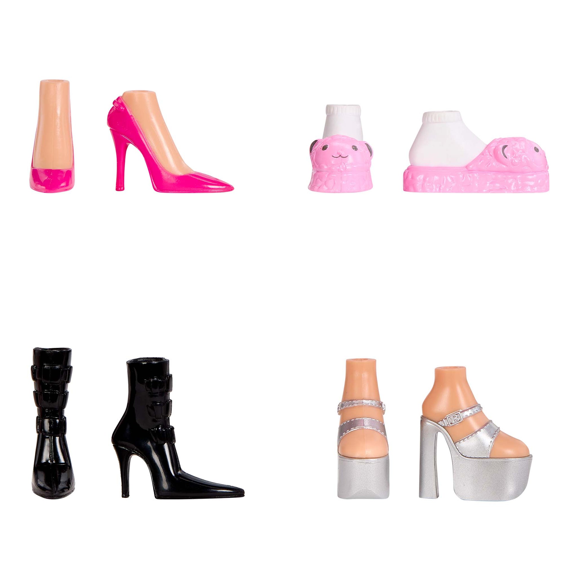 doll 4 types shoes