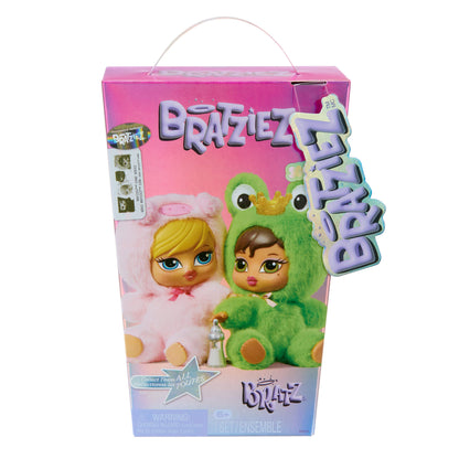 Braaziez toy packaging with two dolls on a white background