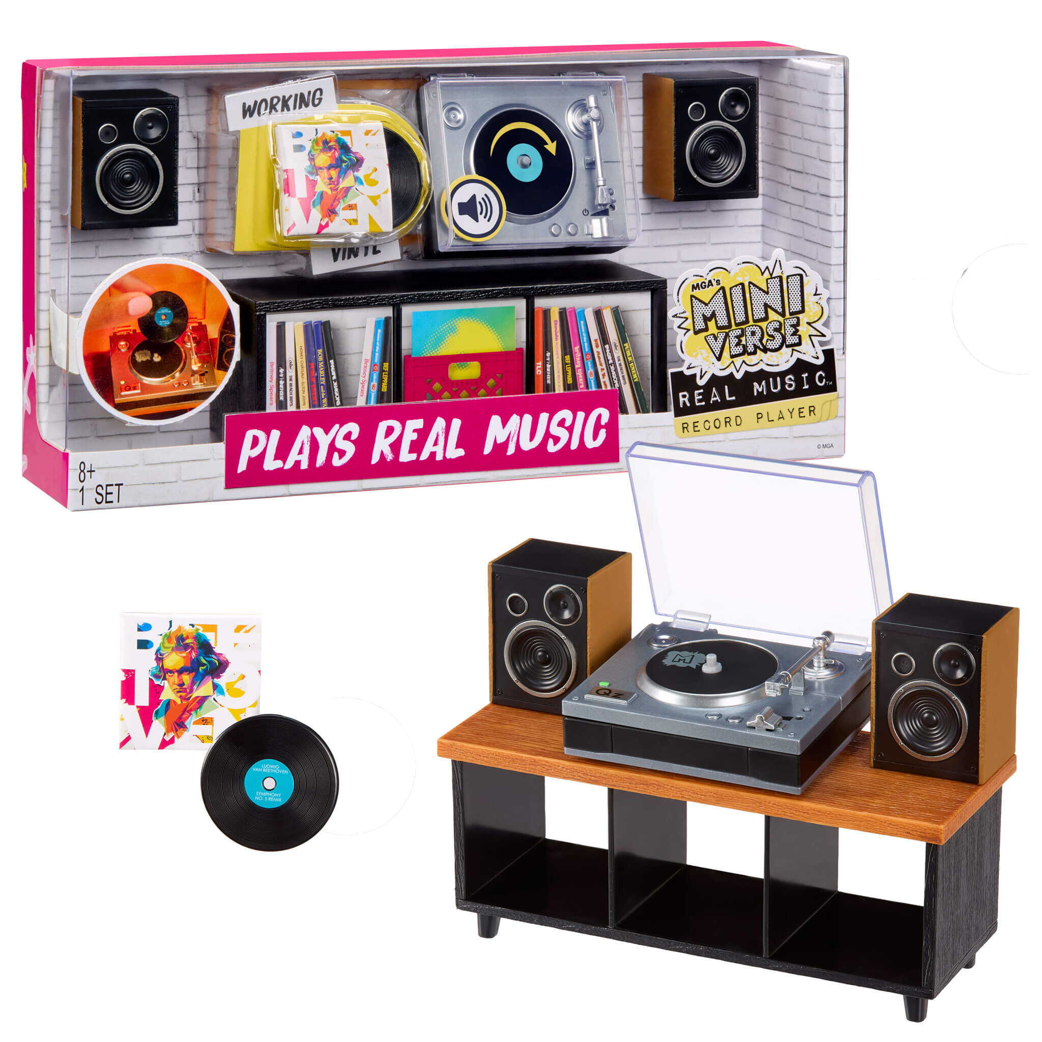 その他 MGA's Miniverse Real Music Record Player MGA's Miniverse Real Music Record Player – Bratz
