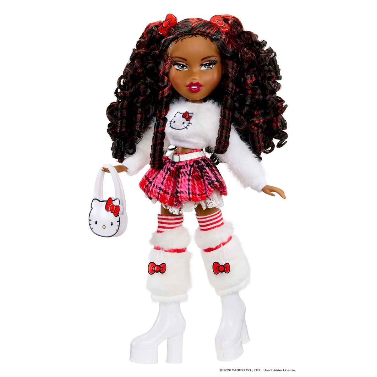 Bratz hello kitty sasha posing in outfit