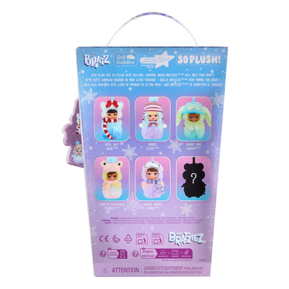 bratziez wintertime wonderland fuzzy keychain back packaging
