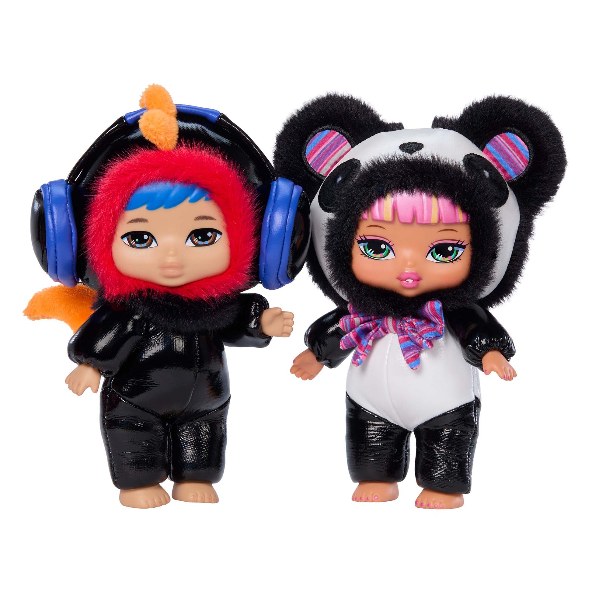 bratziez tokyo a go-go fianna and mystery plush keychain