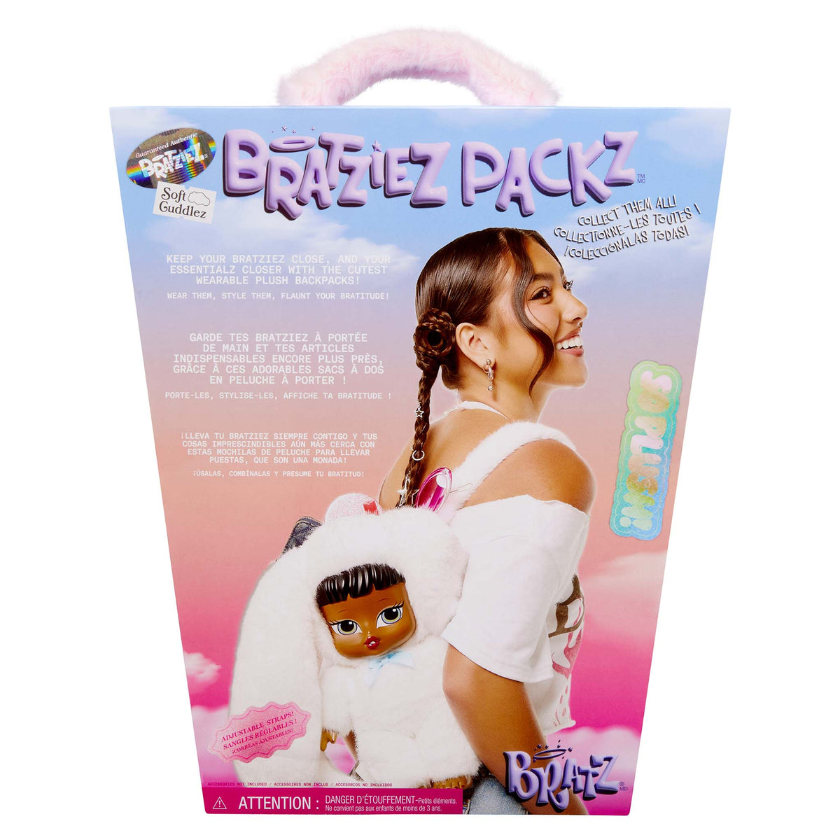 bratziez packz backpack cloe  back packaging