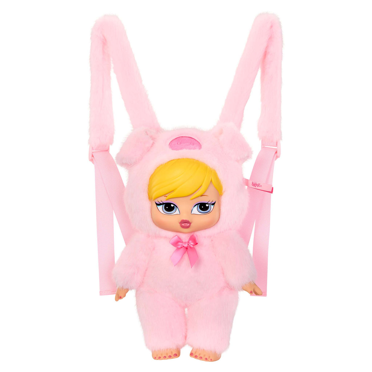 bratziez packz backpack cloe pink fuzzy fur