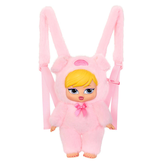 bratziez packz backpack cloe pink fuzzy fur