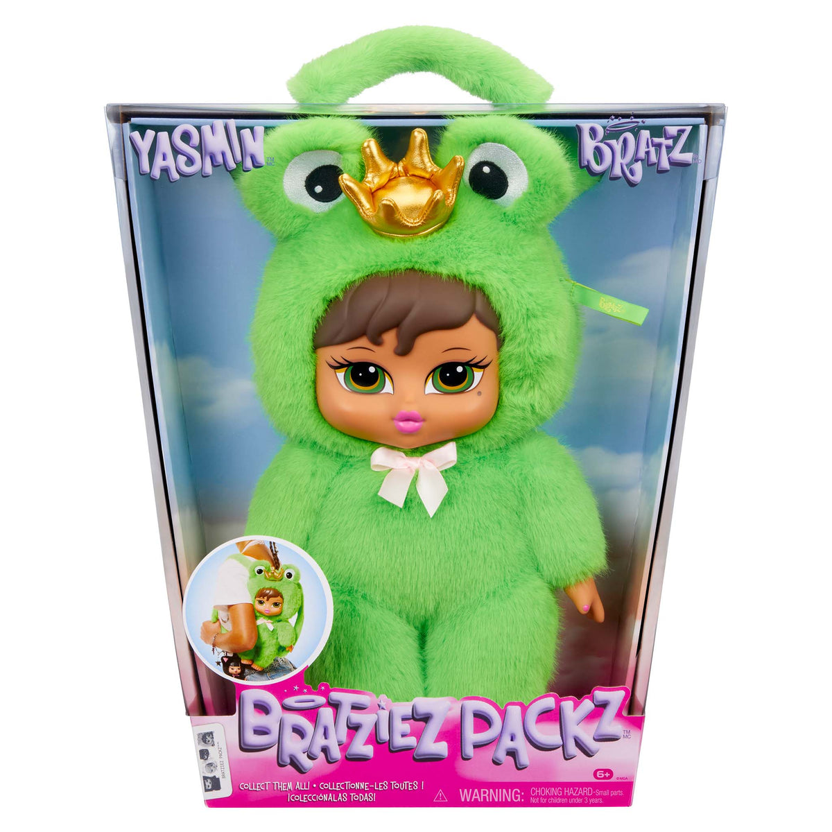 bratziez packz yasmin backpack front packaging