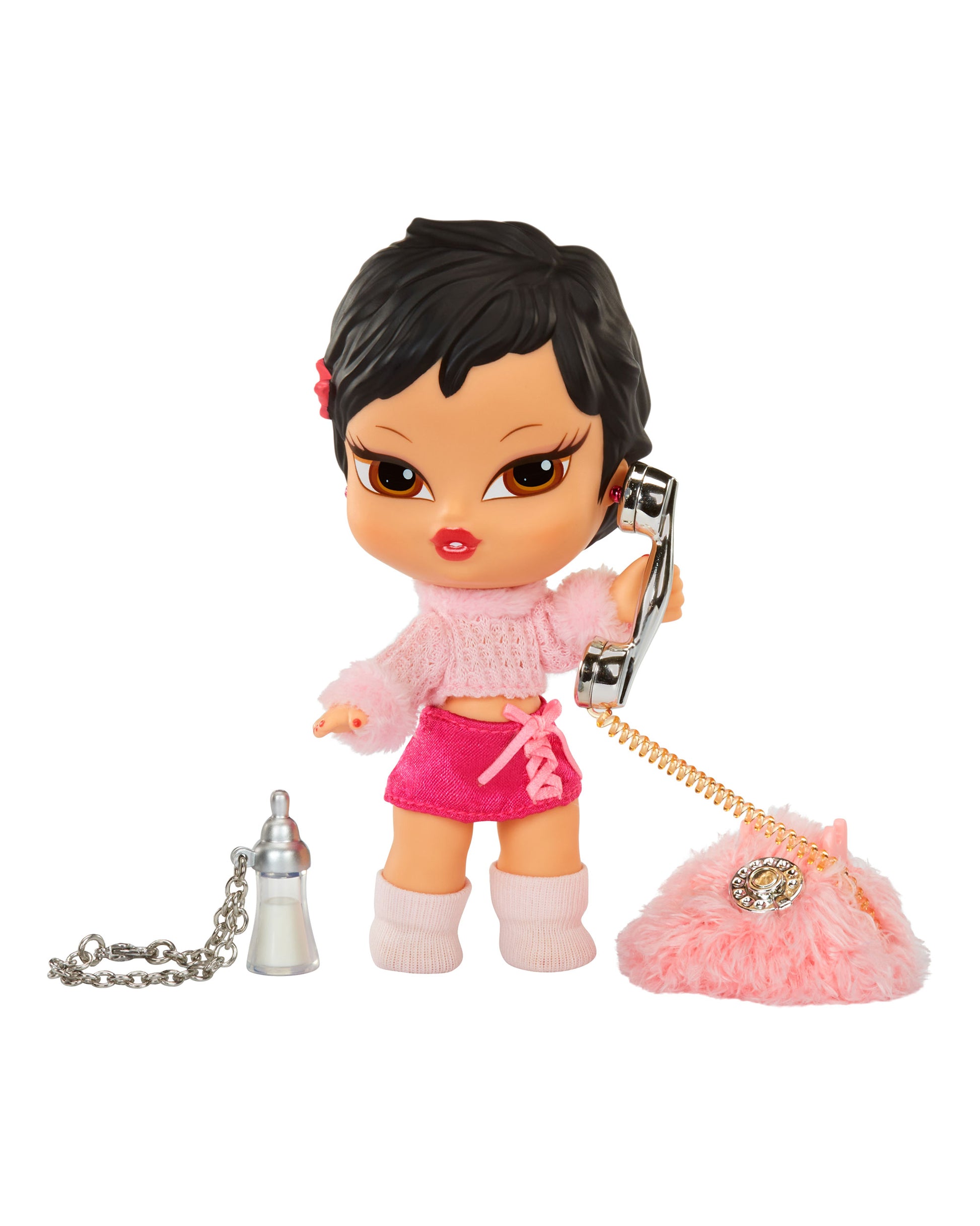 bratz babyz runwayz jade phone and bottle