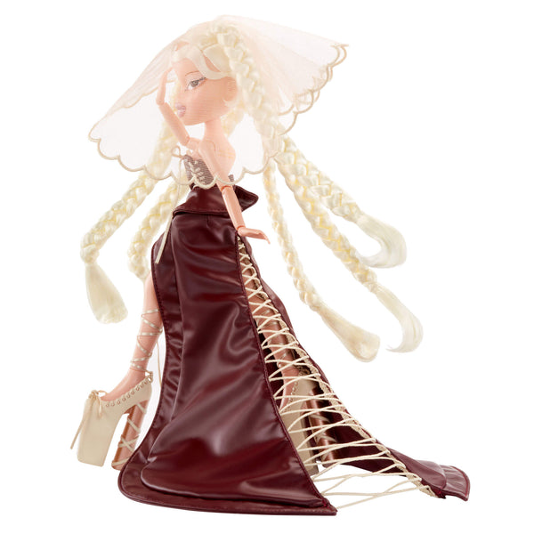 lace up the back of dress