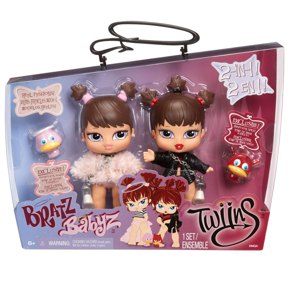 Bratz Babyz Twiins Dolls Phoebe and Roxxi