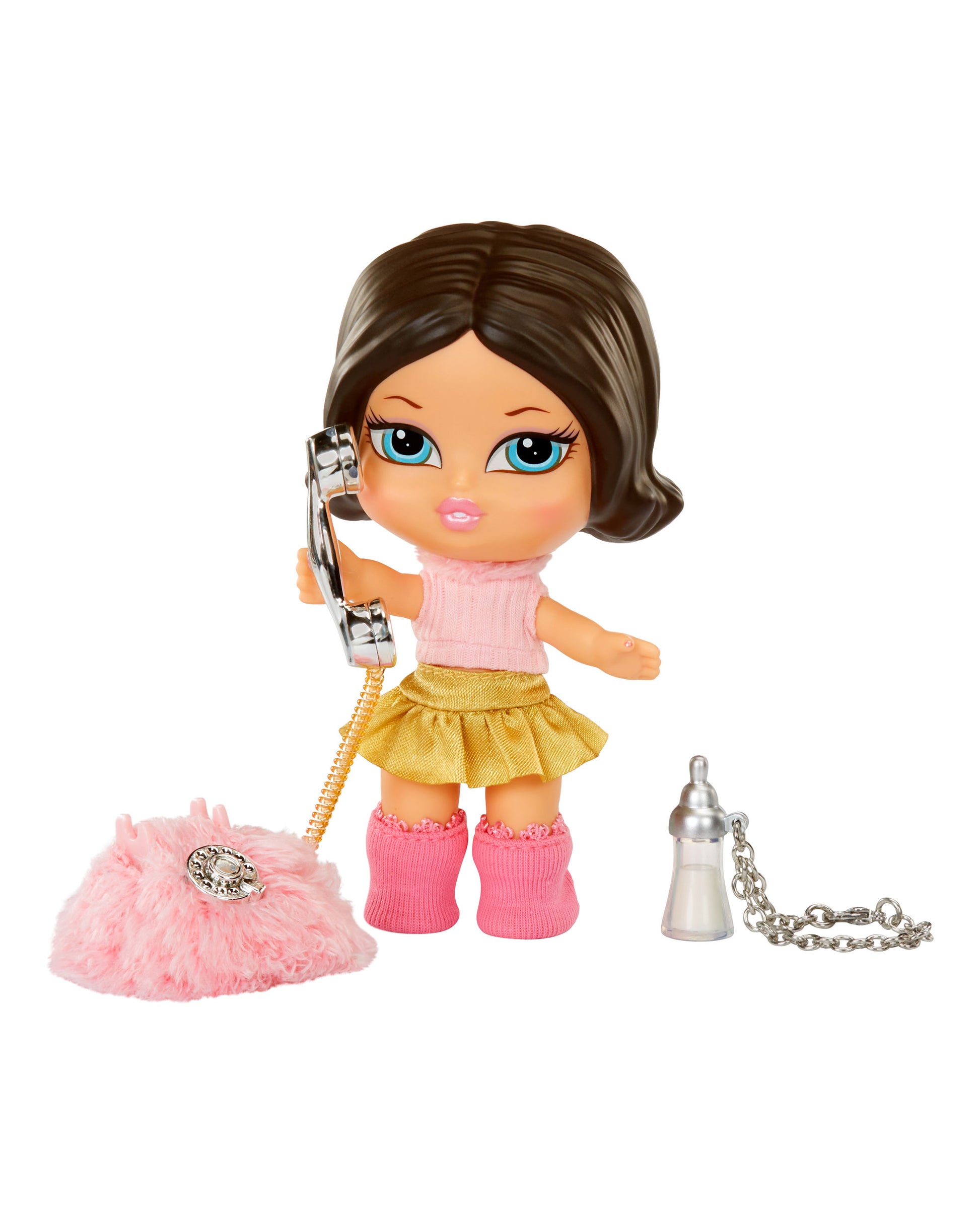 bratz babyz runwayz dana phone and bottle