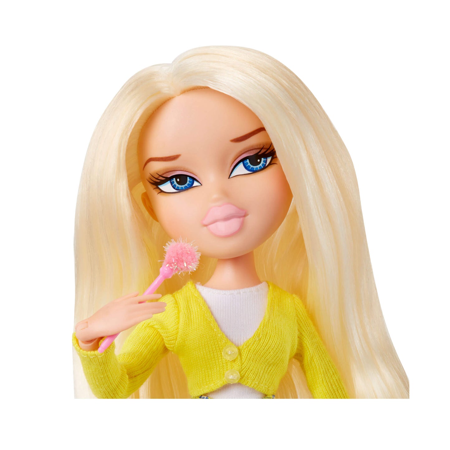 Close up of Cher's face 