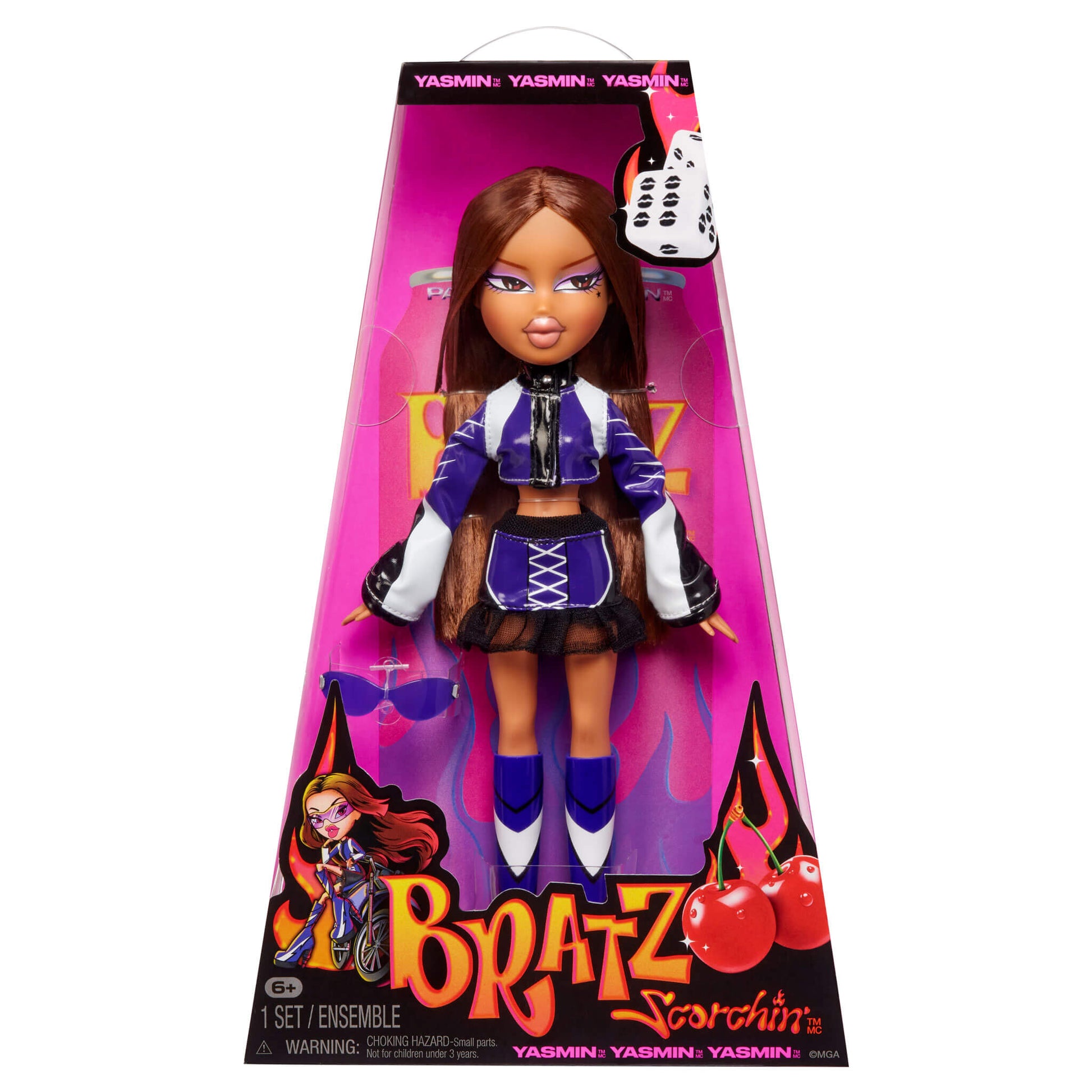 Bratz Scorchin Yasmin in packaging
