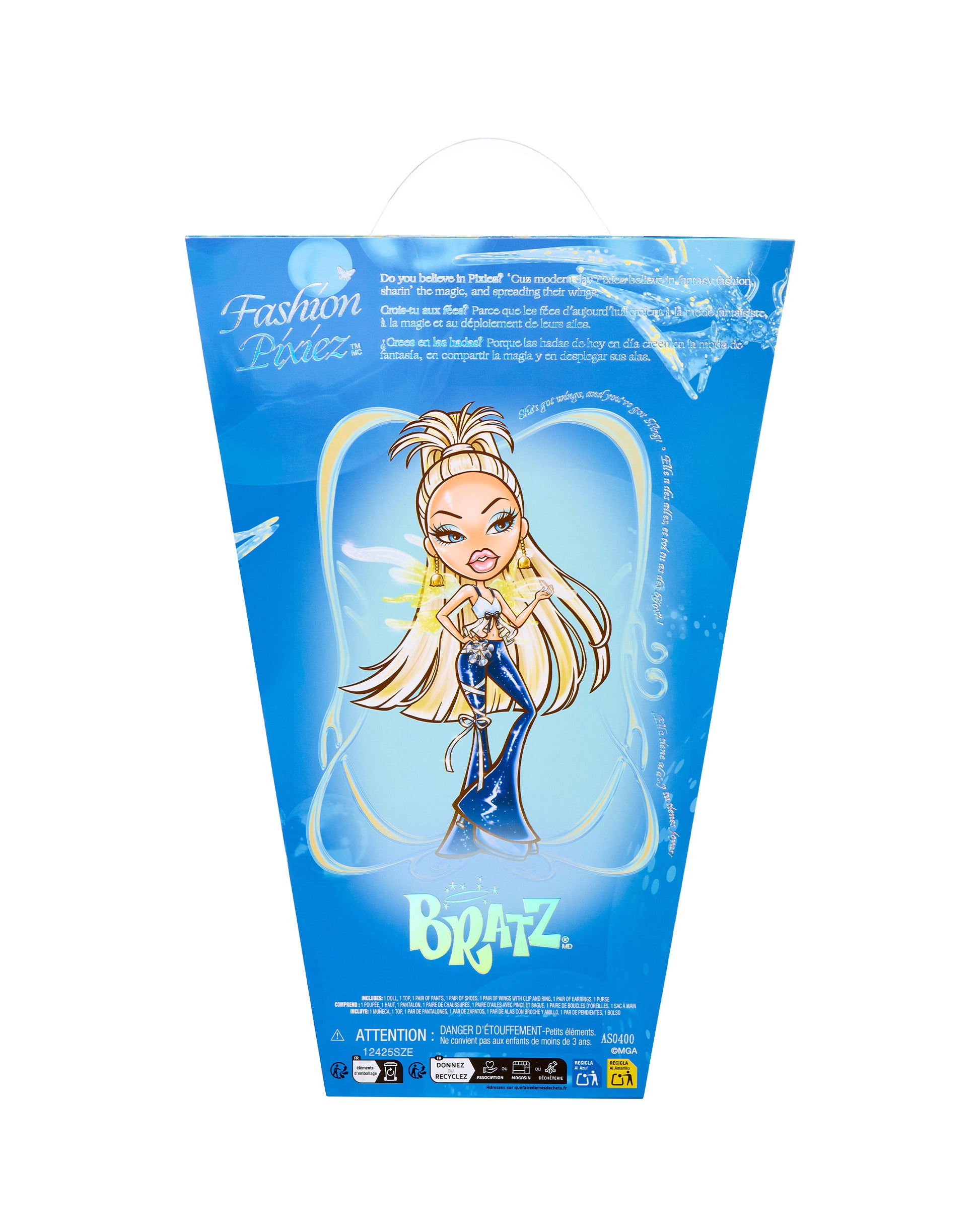 fashion pixiez cloe back packaging