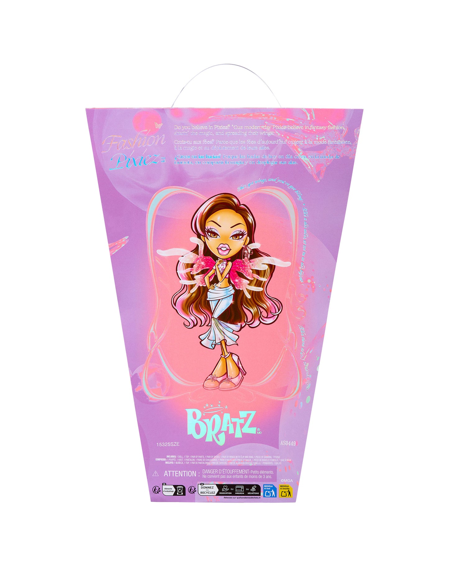 fashion pixiez yasmin back packaging