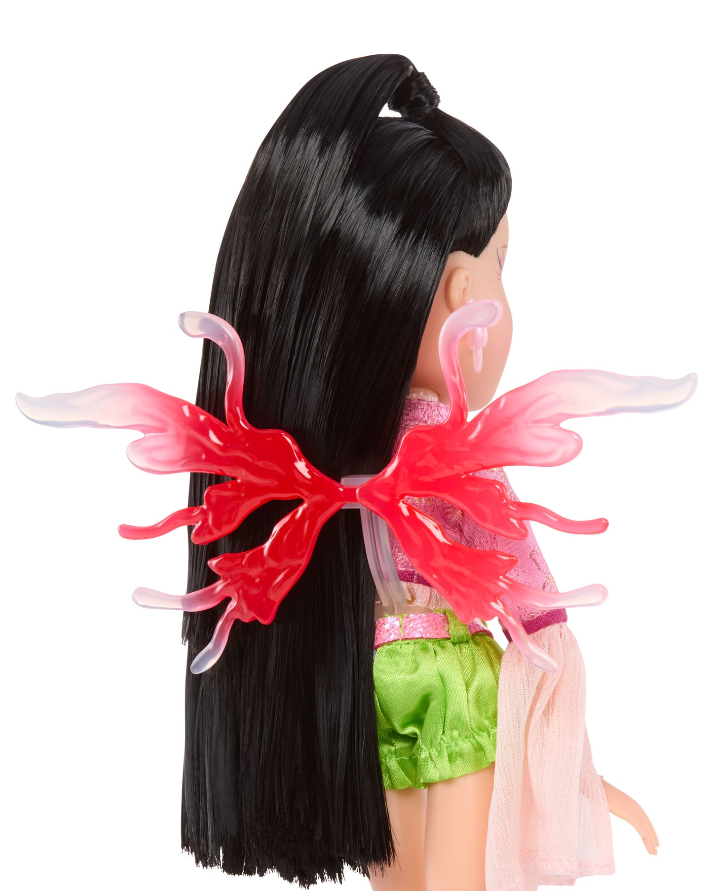 fashion pixiez jade back fairy wings