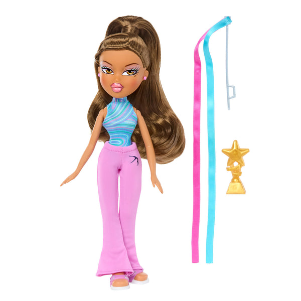 Yasmin with accessories