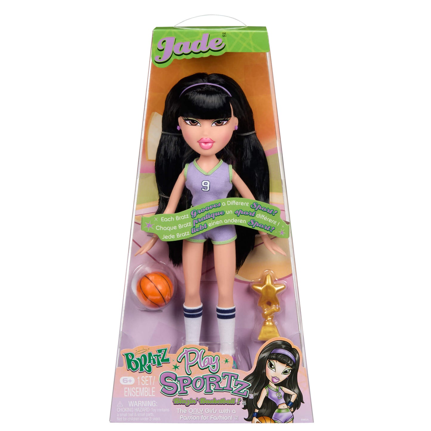 Bratz Play Sportz Doll Jade in packaging 