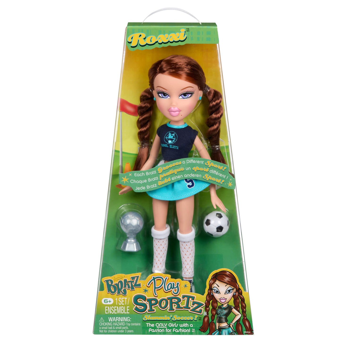 Bratz Play Sportz Doll Roxxi in packaging 