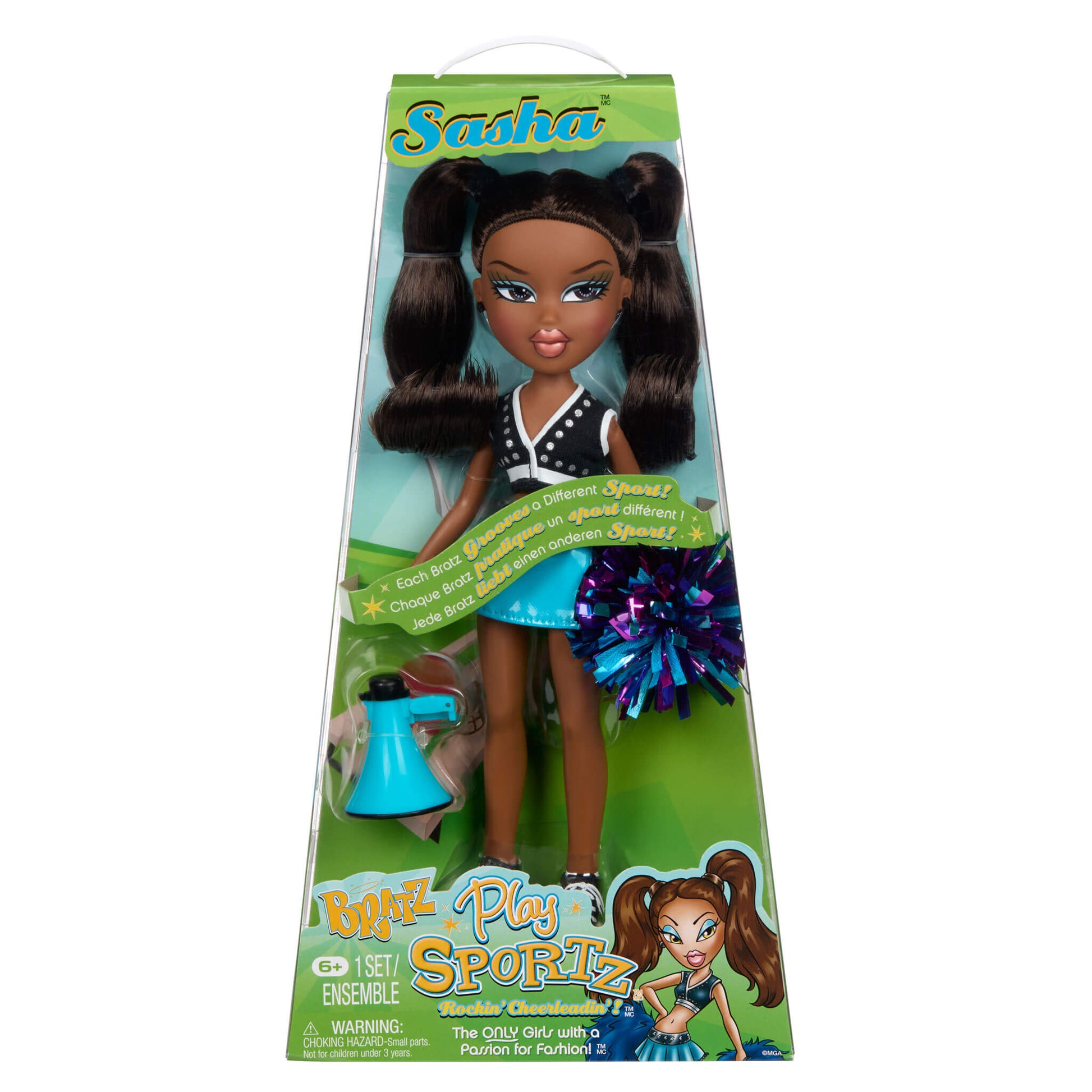 Bratz Play Sportz Doll Sasha in packaging 