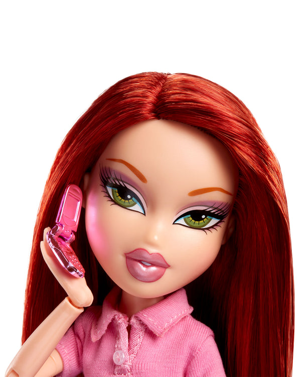 cady on the phone