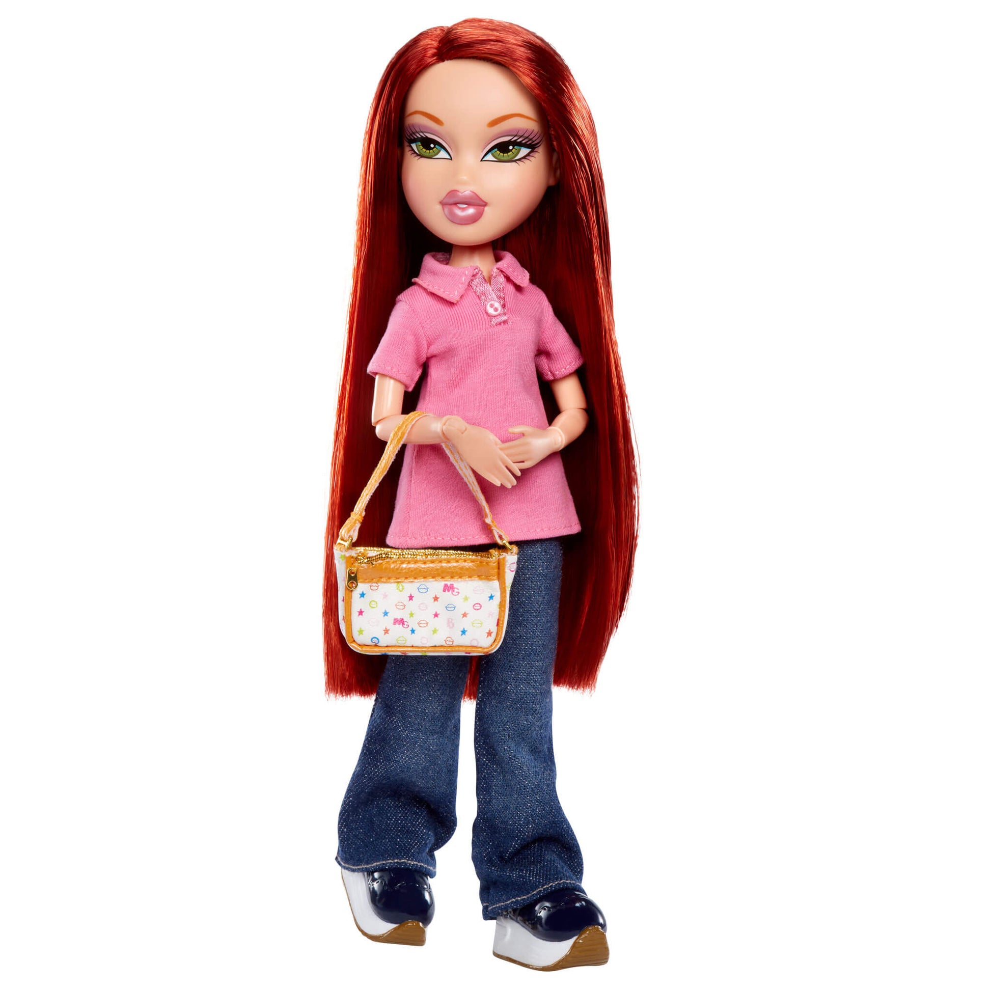 Cady holding purse 