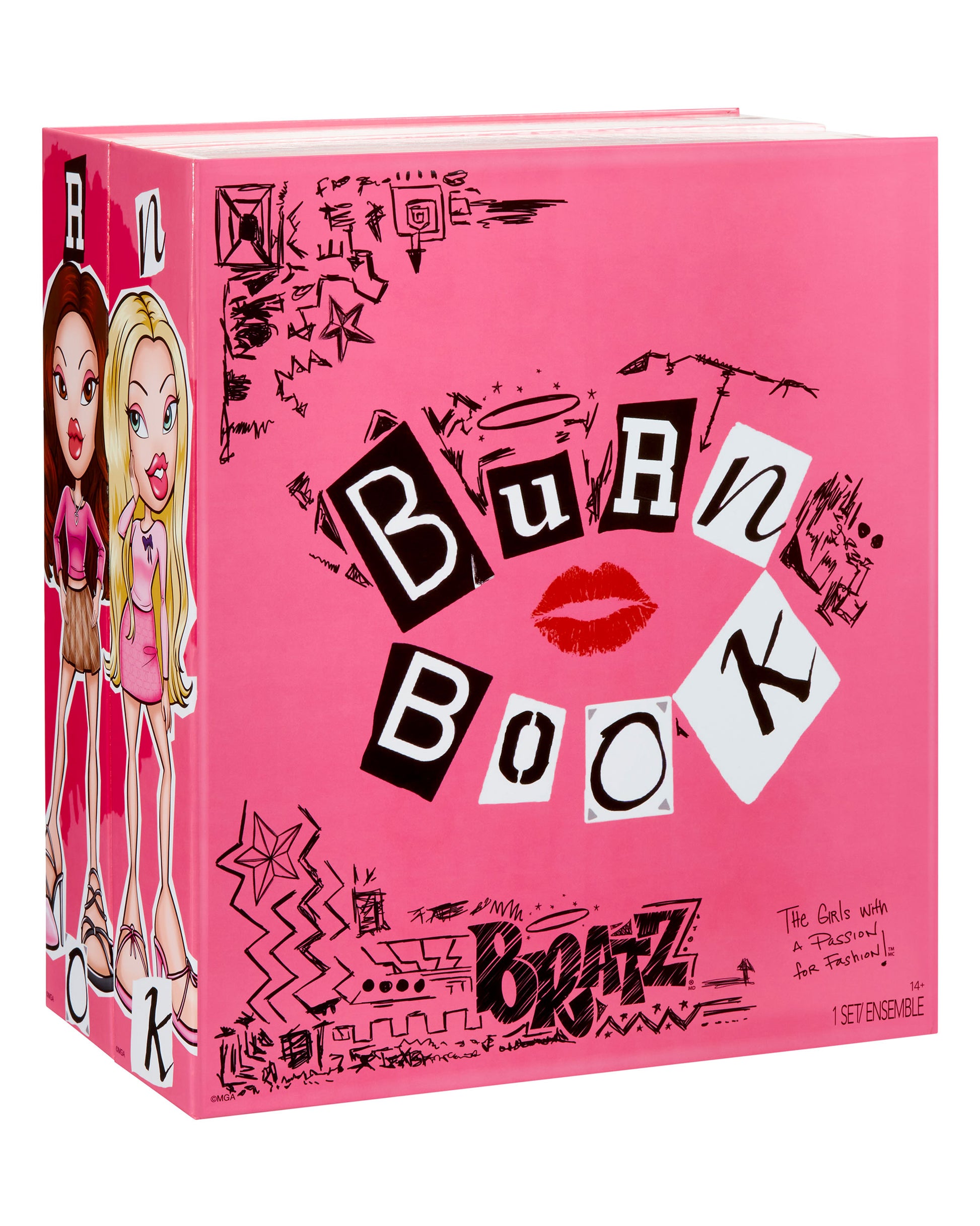 burn book packaging