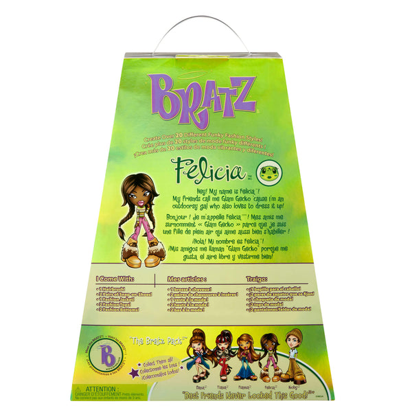 Bratz Big Babyz Felicia Doll Bilingual Package ENG/FR Brand New NVR OPEN -  READ