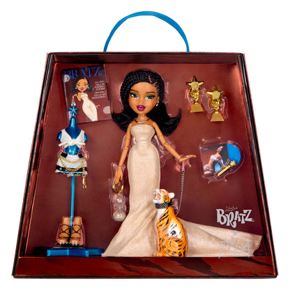 Bratz x Tyla Doll doll in packaging with accessories - front packaging