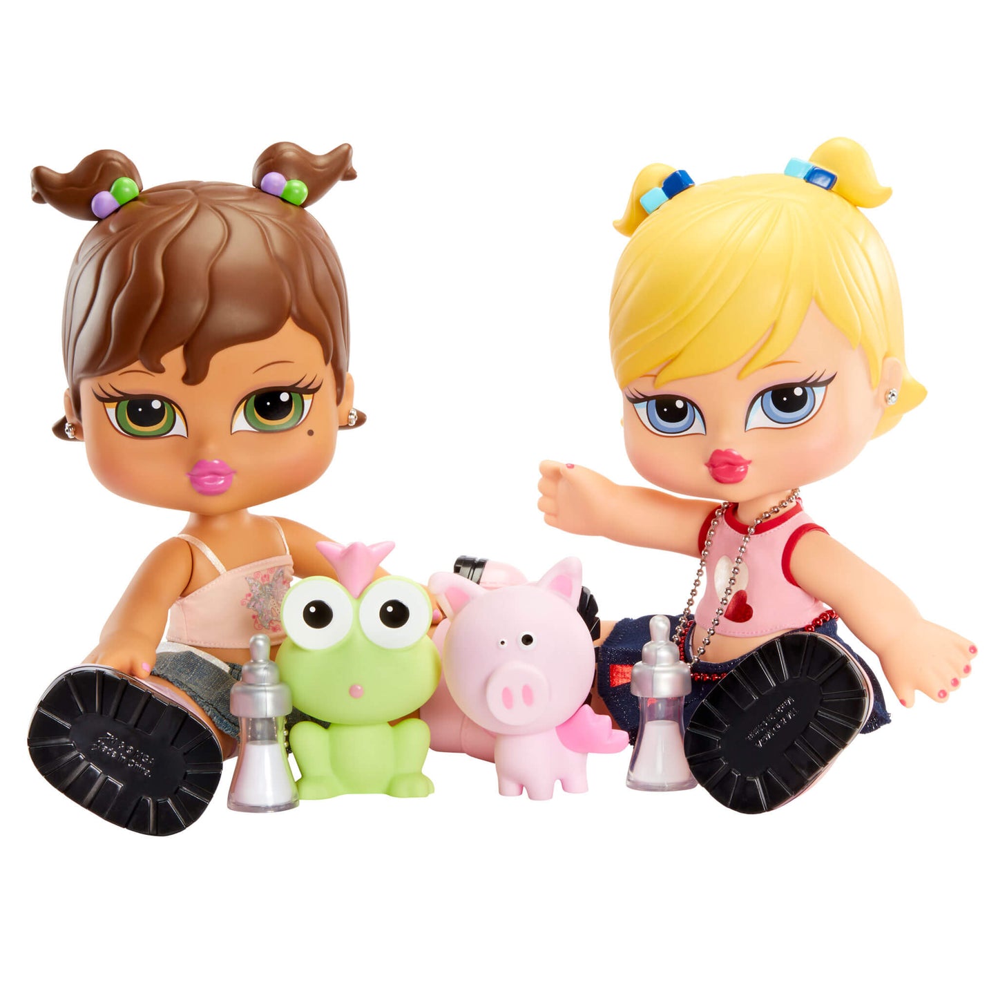 Cloe and Yasmin with accessories