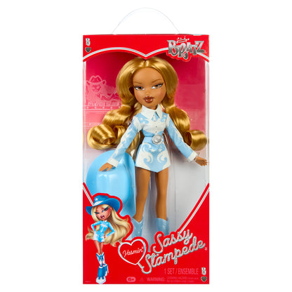 Yasmin doll Sassy Stampede front packaging