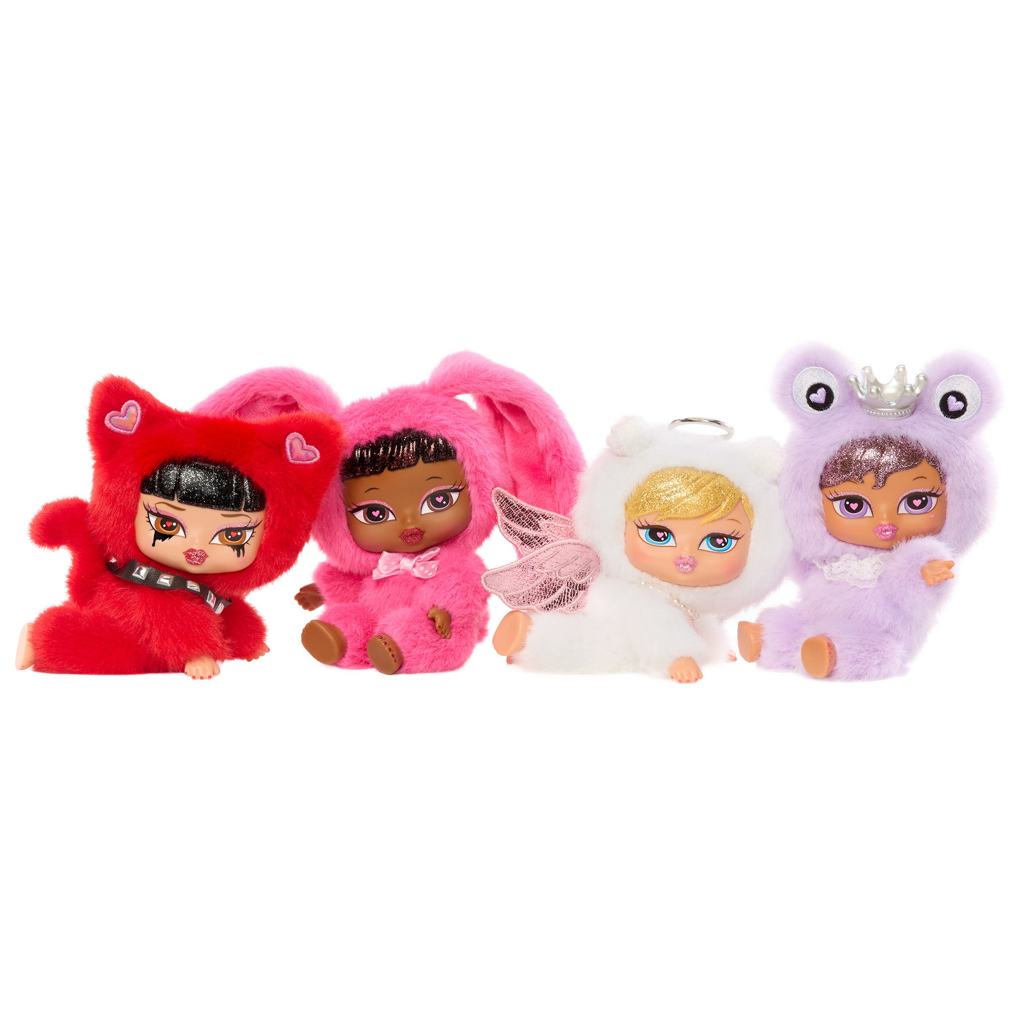 Bratz Bratziez Sweetheartz Plush Blind Box with Charm Clip and