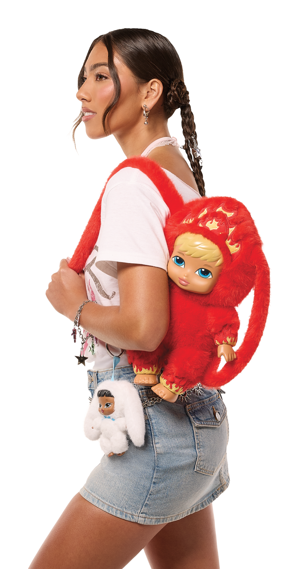 bratziez packz backpack cameron worn on model