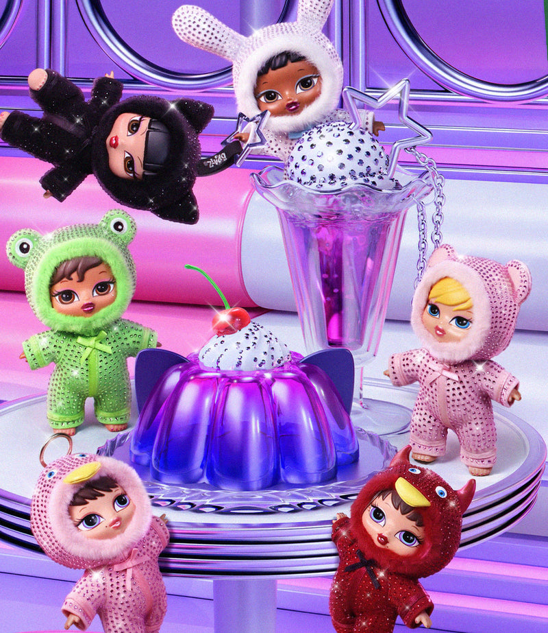bratziez bling characters around table