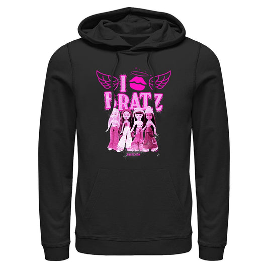 i lips bratz black hoodie