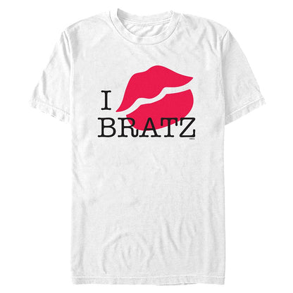 i lips bratz graphic tee white