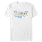 bratz logo metallic graphic tee white