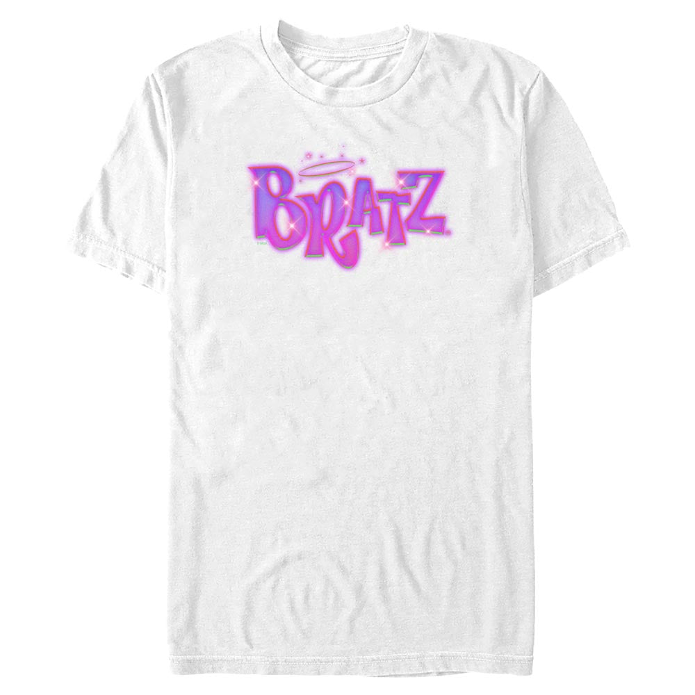 bratz glow graphic tee white