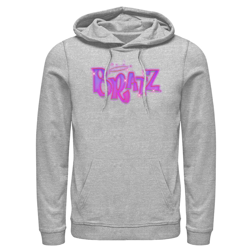 glow bratz grey hoodie