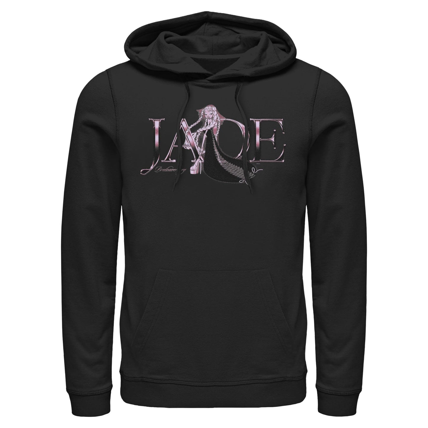 bratzaversary jade graphic hoodie black