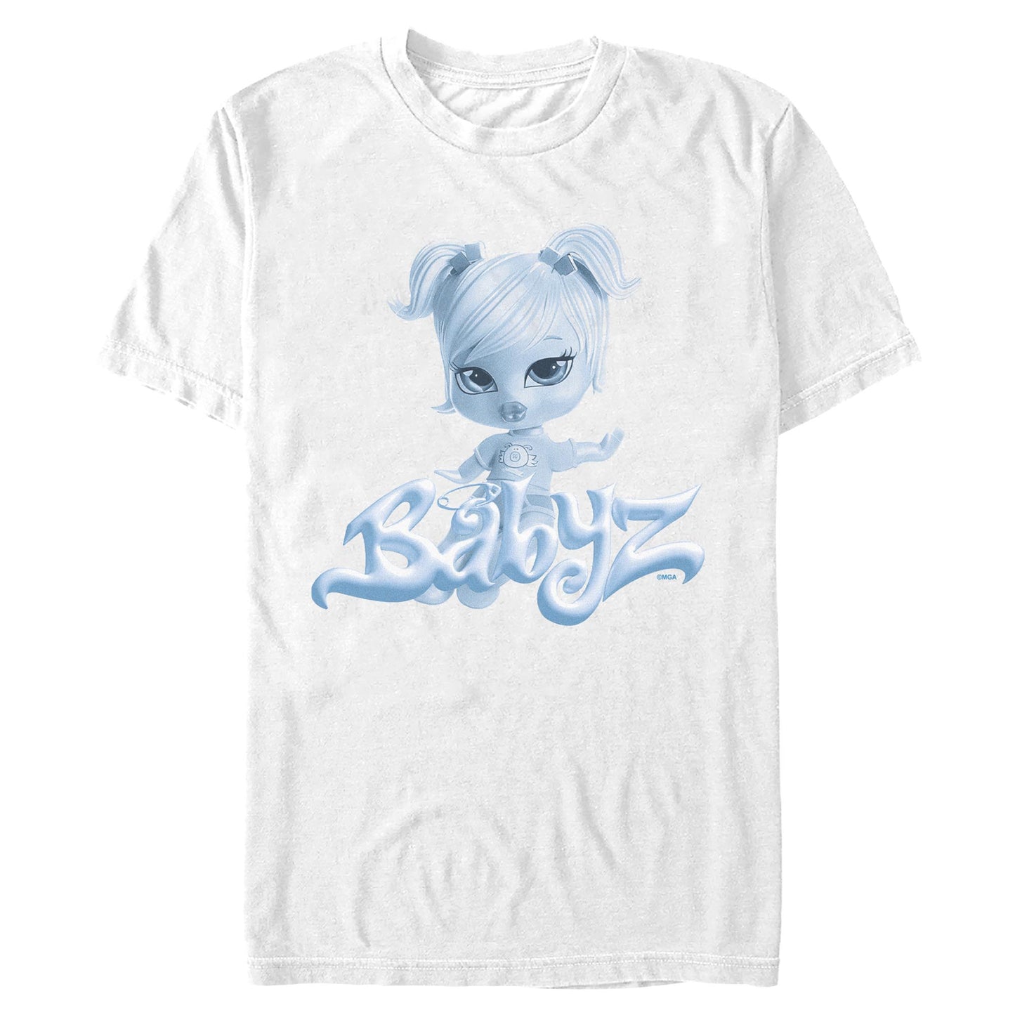 babyz cloe graphic white tee