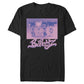 babyz two tone graphic tee black