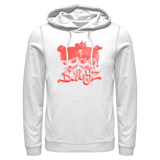red jade yasmin graphic hoodie white