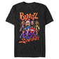 bratz scorchin group doll graphic tee black