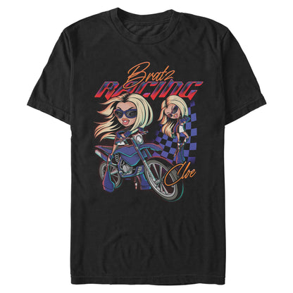 bratz scorchin cloe doll graphic tee black