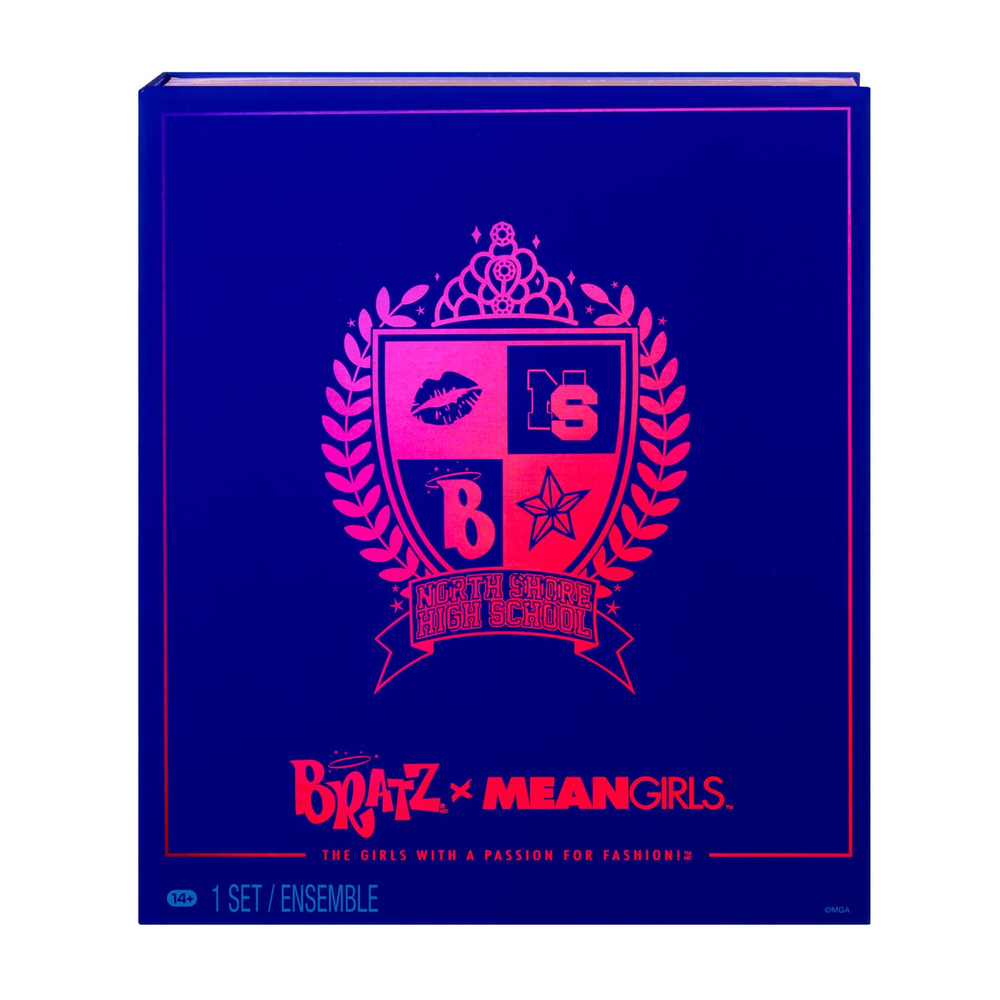 Front of "book" packaging