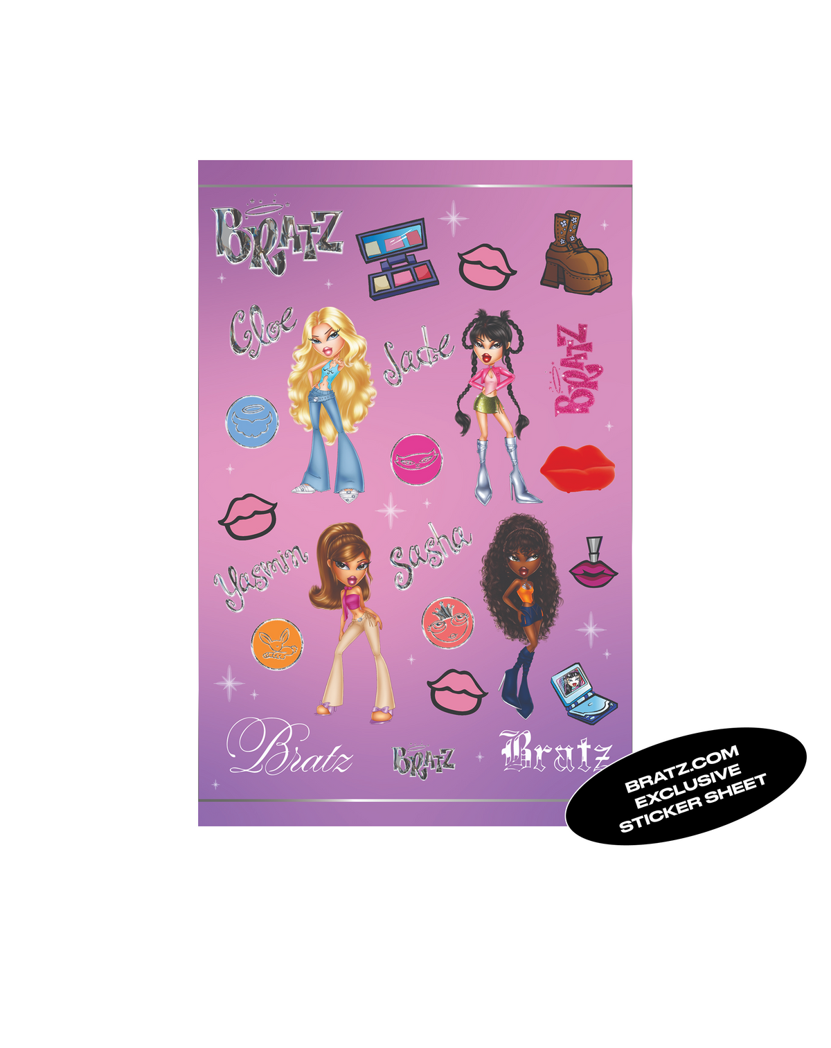 UK| reimagined dolls gift with purchase sticker sheet